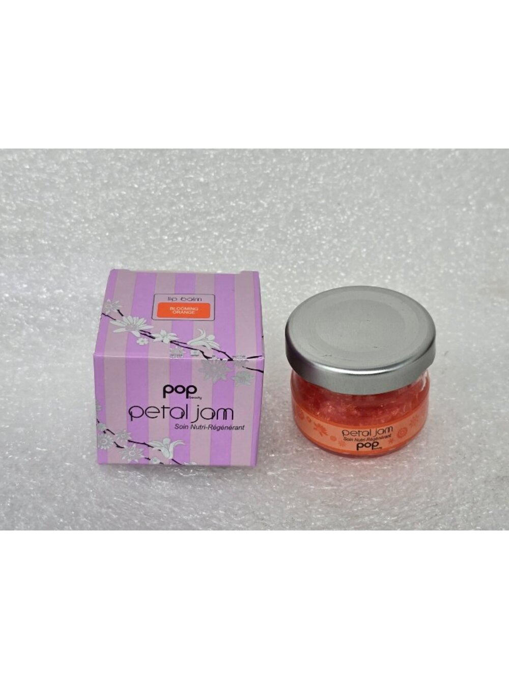 Pop Beauty Petal Jam Lip Balm Blooming Orange 17g Hydrating Avocado & Jojoba Oil